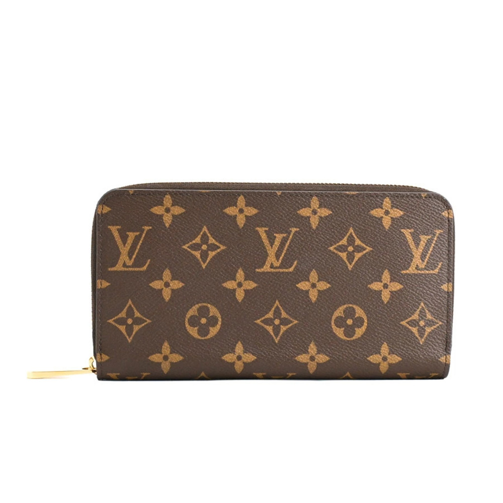 Louis Vuitton Zippy Wallet Long Leather Brown